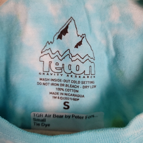 NWT Grateful Dead x Teton Gravity Research Air Bear Tie Dye Limited Ed Choose Sz - Picture 6 of 9